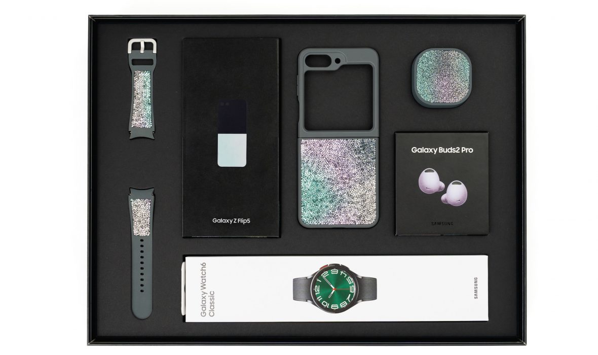 samsung Swarovski Galaxy giftbox