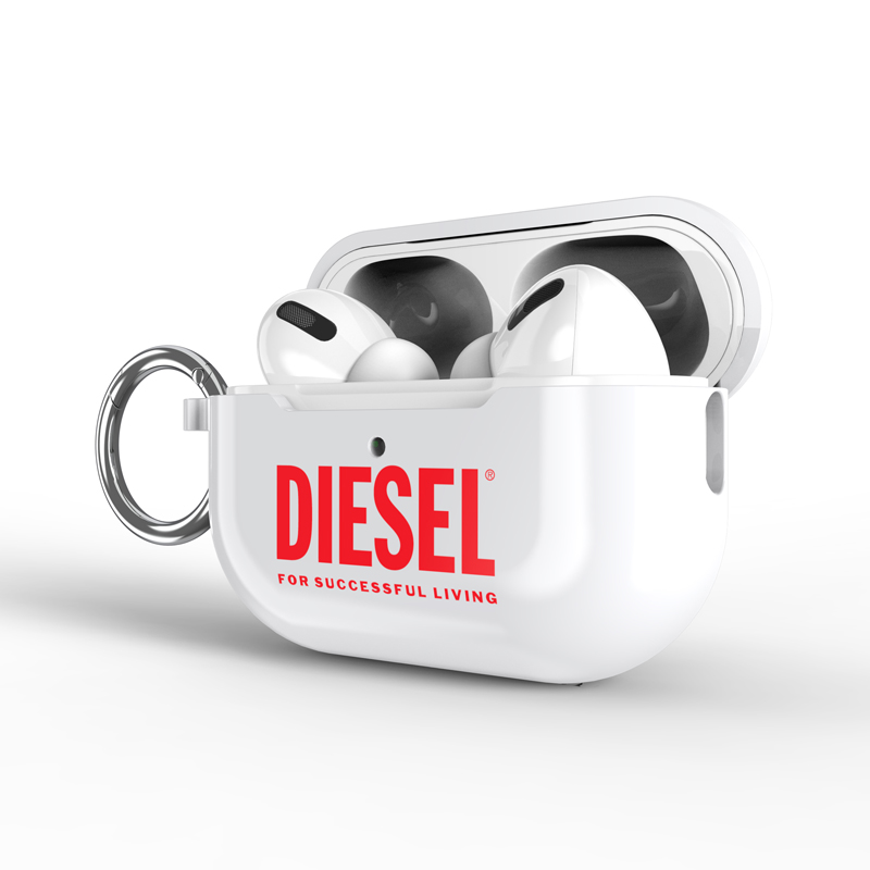 Diesel Biscotto Airpods Case SS24 for Airpods Pro / Pro 2 White