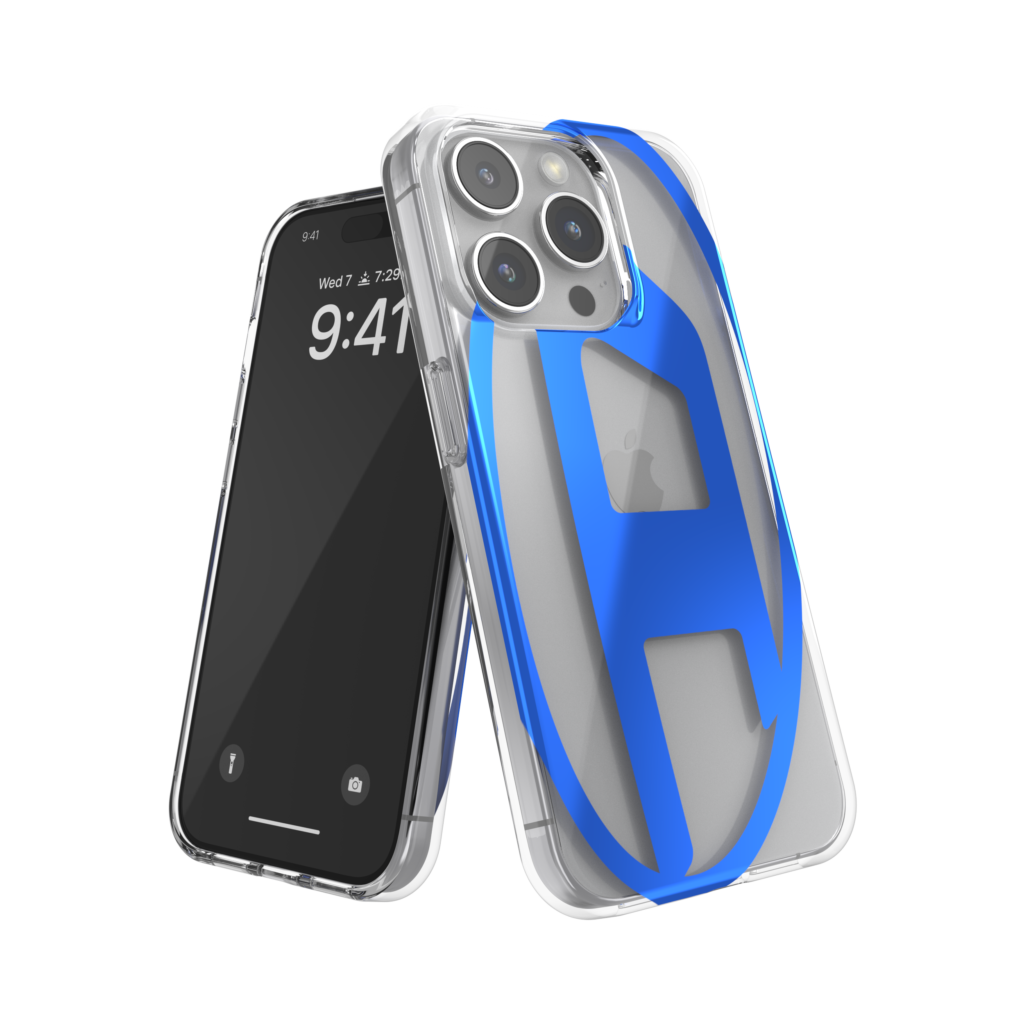Diesel Oval D Blue Cases